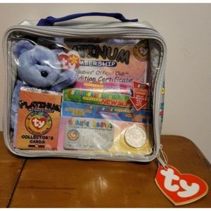 Ty Beanie Babies Platinum Edition Club Kit (New & Factory Sealed)